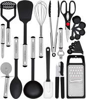 Home Hero Kitchen Utensil Set - 23 Nylon Cooking Utensils - Kitchen Utensils with Spatula - Kitchen Gadgets Cookware Set - Best Kitchen Tool Set